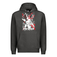 Charcoal Heather #metroid Premium Hoodie - linhVisuals