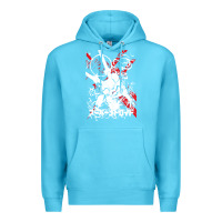 Ocean Blue #metroid Premium Hoodie - linhVisuals