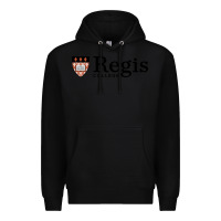 Black regis college vectorized Premium Hoodie - linhVisuals