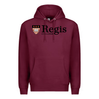 Burgundy regis college vectorized Premium Hoodie - linhVisuals