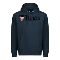 Navy regis college vectorized Premium Hoodie - linhVisuals