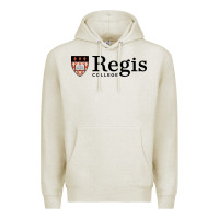 Oatmeal Heather regis college vectorized Premium Hoodie - linhVisuals