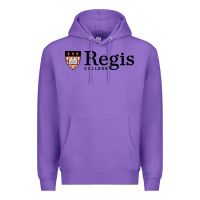 Purple regis college vectorized Premium Hoodie - linhVisuals