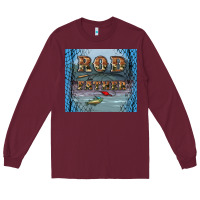 Burgundy rod father Long Sleeve Tee - Artiststas