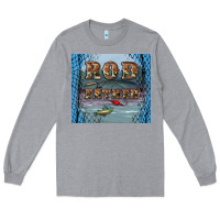 Heather Grey rod father Long Sleeve Tee - Artiststas