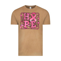 Hope Breast Cancer Awareness Ribbon Vintage Tee | Teevron