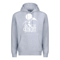 Heather Grey moon knight pop culture geekdom Premium Hoodie - linhVisuals