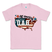 Bubblegum Pink All american dad Classic Tee - FaDigitalArtStudio