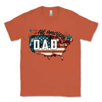 Copper All american dad Classic Tee - FaDigitalArtStudio