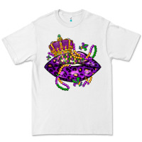 White mardi gras lips Premium Tee - LillyAllenDesigns
