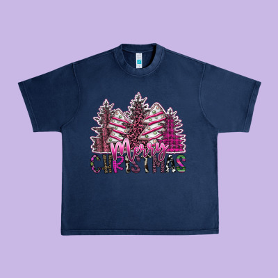 Merry Christmas Urban Heavy Tee Designed By Sublimationcraftshop