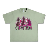 Oil Green Merry Christmas Urban Heavy Tee - SublimationCraftShop