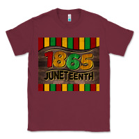 Burgundy 1865 juneteenth tumbler Classic Tee - BarkalooDesign