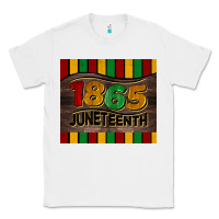 White 1865 juneteenth tumbler Classic Tee - BarkalooDesign