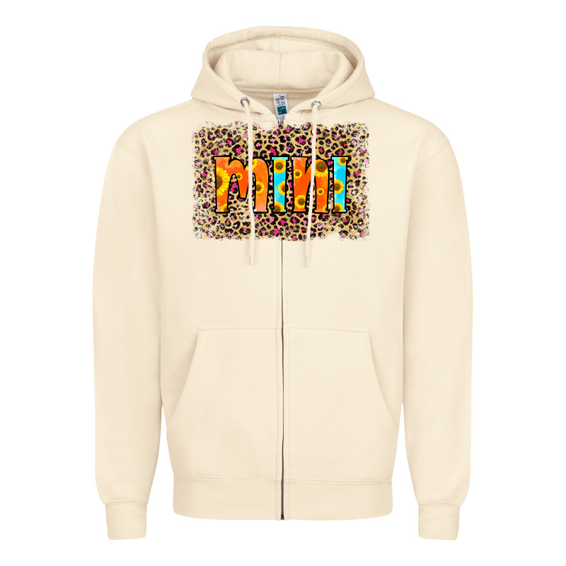 Leopard Sunflower Mimi Zipper Hoodie by RanaPortraitStore | Teevron