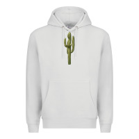 Dove Grey cactus Premium Hoodie - BarkalooDesign