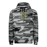 Slate Camo cactus Premium Hoodie - BarkalooDesign
