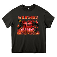 Asphalt Valentine's Day Wild Thing You Make My Heart Sing Heavy Core Tee - FaDigitalArtStudio