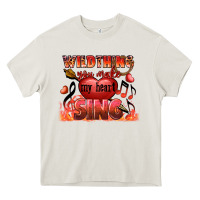Cream Valentine's Day Wild Thing You Make My Heart Sing Heavy Core Tee - FaDigitalArtStudio