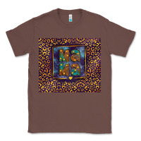 Chestnut Leopard mama Classic Tee - FaDigitalArtStudio
