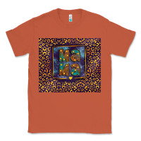 Copper Leopard mama Classic Tee - FaDigitalArtStudio