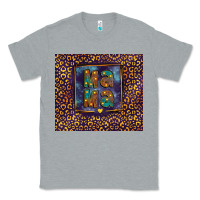 Heather Grey Leopard mama Classic Tee - FaDigitalArtStudio