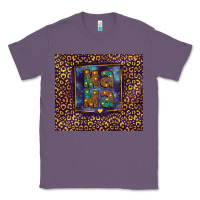 Lavender Leopard mama Classic Tee - FaDigitalArtStudio