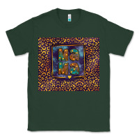 Sports Green Leopard mama Classic Tee - FaDigitalArtStudio