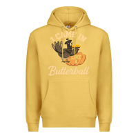 Antique Gold i came in like a butterball funny Premium Hoodie - linhVisuals