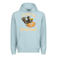 Blue Mist i came in like a butterball funny Premium Hoodie - linhVisuals