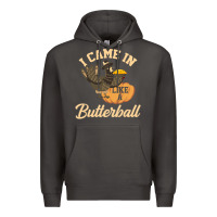 Smoke i came in like a butterball funny Premium Hoodie - linhVisuals