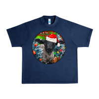 Navy christmas suffolk baby sheep ornament Urban Heavy Tee - LillyAllenDesigns