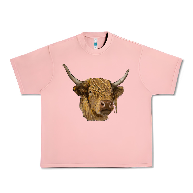 Highland Cow Urban Heavy Tee by RanaPortraitStore | Teevron
