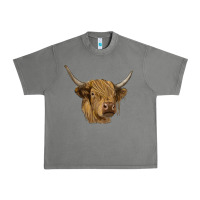 Tornado highland cow Urban Heavy Tee - RanaPortraitStore