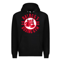 Black boxing gym Premium Hoodie - linhVisuals