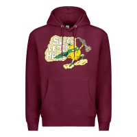 Burgundy super lemon haze Premium Hoodie - linhVisuals