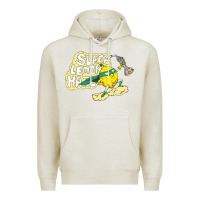 Oatmeal Heather super lemon haze Premium Hoodie - linhVisuals