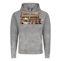Cloud Rock keep calm and make coffee Vintage Hoodie - BarkalooDesign