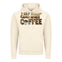 Vintage Artic keep calm and make coffee Vintage Hoodie - BarkalooDesign