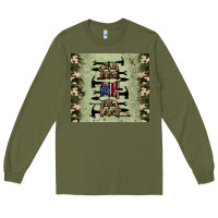 Army Green repair tools dad tumbler Long Sleeve Tee - Artiststas