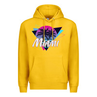 Lemon miami beach souvenir vintage 80s Premium Hoodie - linhVisuals