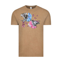 Vintage Coffee Koalas With Tutu Vintage Tee - LillyAllenDesigns