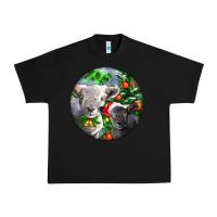 Black christmas southdown baby sheeps Urban Heavy Tee - LillyAllenDesigns