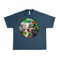 Midnight Navy christmas southdown baby sheeps Urban Heavy Tee - LillyAllenDesigns