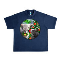 Navy christmas southdown baby sheeps Urban Heavy Tee - LillyAllenDesigns