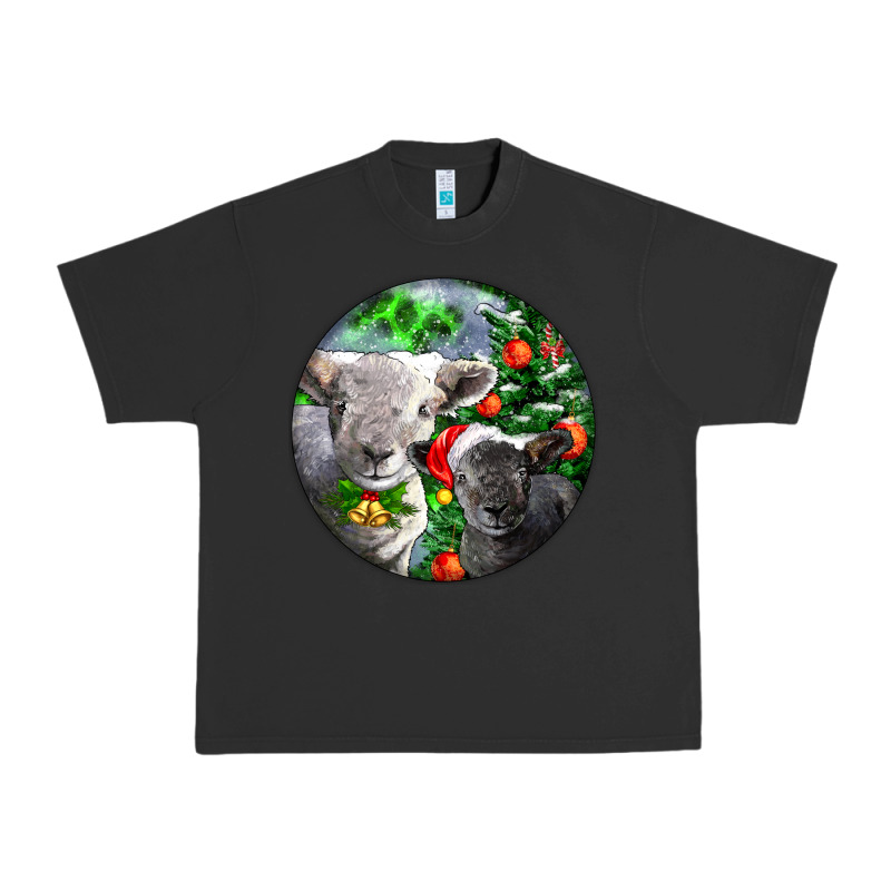 Christmas Southdown Baby Sheeps Urban Heavy Tee by LillyAllenDesigns | Teevron
