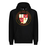 Black csu stanislaus seal Premium Hoodie - linhVisuals