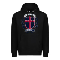 Black dbu seal Premium Hoodie - linhVisuals
