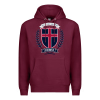 Burgundy dbu seal Premium Hoodie - linhVisuals