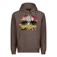 Coffee hello sunshine Premium Hoodie - BarkalooDesign